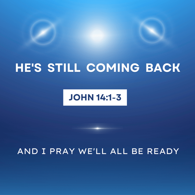 He’s STILL Coming Back